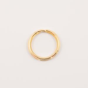 Gold Plated Key Ring Hoop (3cm)