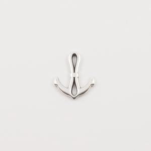 Metal Anchor Silver (2.3x2cm)