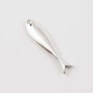 Metal Fish Silver (5.6x1.4cm)