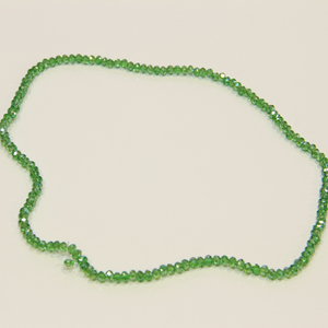 Σειρά Πολυγωνικές Χάντρες Πράσινες (4mm)