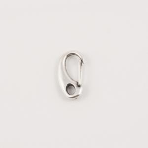 Clasp Hook Silver 3.1x1.5cm