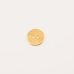 Gold Plated Metal Button (1.9cm)
