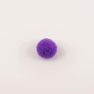 Pom Pom Purple (1.5cm)
