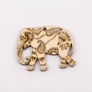 Ξύλινος Διακοσμητικός Ελέφαντας