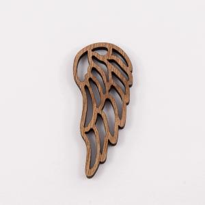 Wooden Decorative Perforated Wing