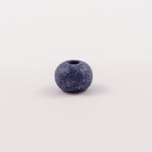 Κεραμική Χάντρα Μπλε Σκούρο 1.5cm