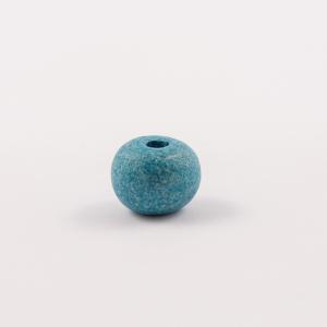 Ceramic Bead Turquoise 1.5cm