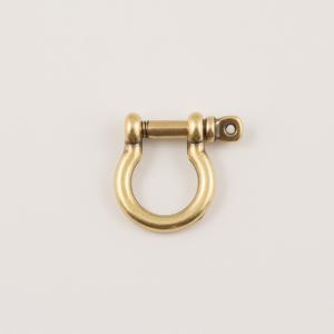 Ναυτικό Κλειδί Zamak Μπρονζέ 2.7x2.6cm