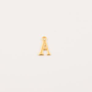 Gold Plated Initial "Α" (1.5x1cm)