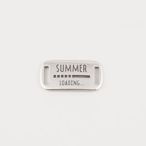 Plate "SUMMER LOADING" Silver