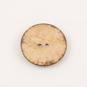Coconut Button Natural 5.7cm