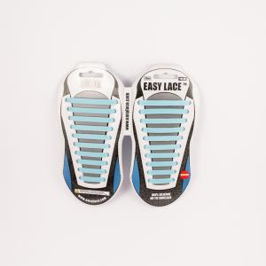 Silicone Shoe Laces Easy Lace Light Blue