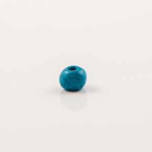 Ceramic Bead Bright Turquoise 8mm
