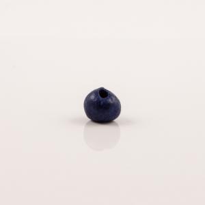 Κεραμική Χάντρα Σκούρο Μπλε 1cm