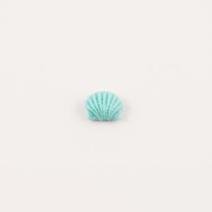 Shell Coral Turquoise 1x0.8cm