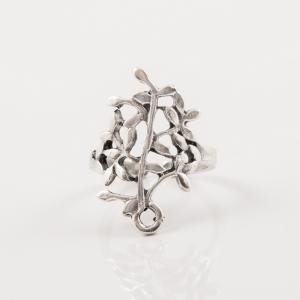 Ring Branches Silver 2.3x1.8cm