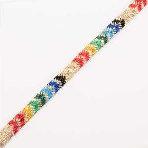 Ribbon Multicolored Glitter