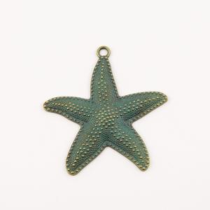 Starfish Oxidized 6.8x6.1cm