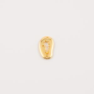 Gold Plated Item Seahorse 2.1x1.3cm