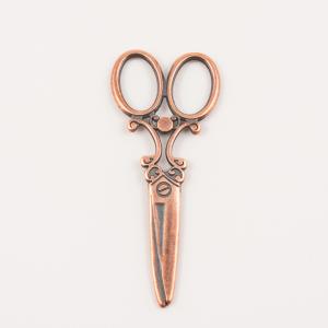 Metal Scissors Copper 6x2.5cm