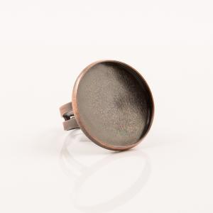 Ring For Liquid Glass Copper 2.5cm