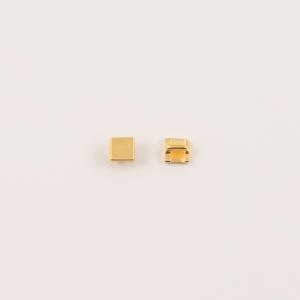 Gold Plated Passed Square 3mm