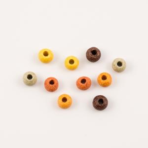 Beads Brown-Orange Shades