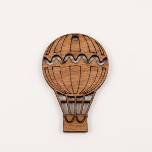 Wooden Balloon 7x4.5cm