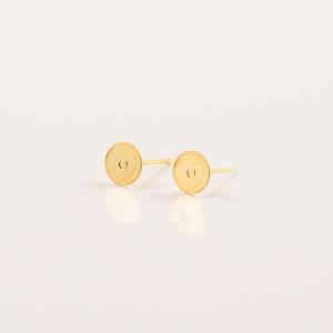 Gold Plated Ring Base 6mm