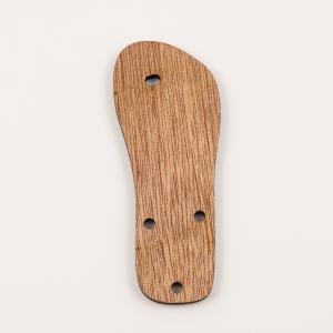 Wooden Sandal 8x3.2cm