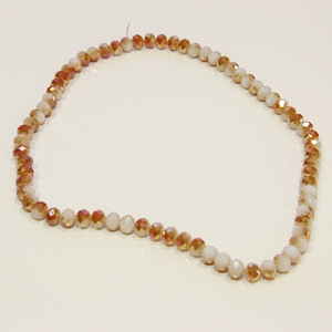 Set  Polygonal Beads Beige (10mm)