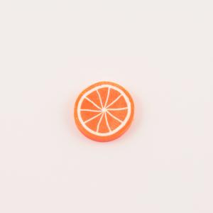 Orange Fimo White- Orange (2cm)