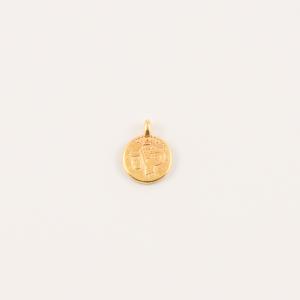 Gold Plated Metal Item (1x0.8cm)