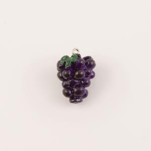 Acrylic Grapes Purple (2.1x1.9cm)