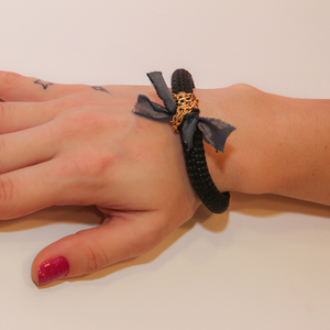 Bracelet with Mountaineering Black