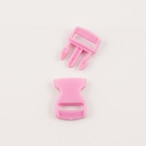 Plastic Clip Pink 3x1.7cm