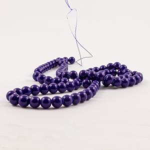 Glass Beads Dark Blue (10mm)
