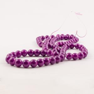 Glass Beads Purple (10mm)