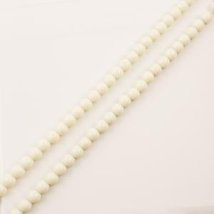 Glass Beads Ivory (10mm)