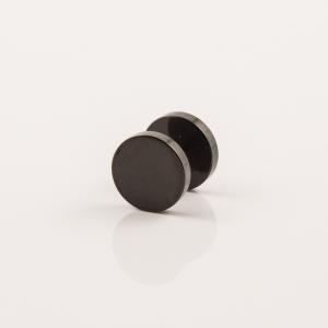 Plug Cylinder Black 10mm