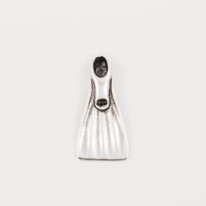 Metal Flipper Silver 4.2x1.9cm