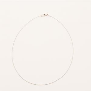 Base for Necklace Wire Line Gray