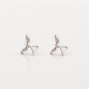 Steel Earrings "Dragonfly"