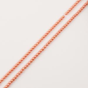 Glass Beads Coral (4mm)