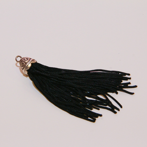 Black Tassel Komboloi (7.5cm)