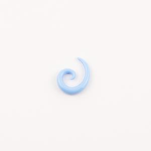 Stretching Snail Acrylic Light Blue
