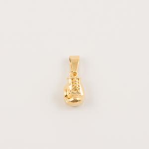 Gold Plated Boxing Glove 2.4x1cm