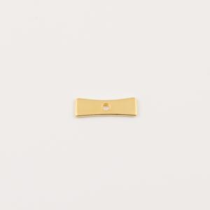 Gold Plated Metal Item 1.7x0.6cm