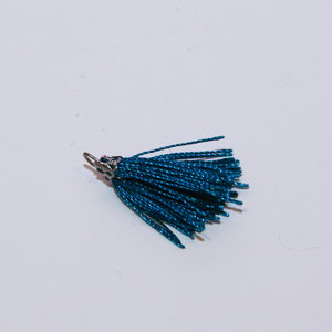 Φούντα Βαμβακερή Μπλε (4cm)