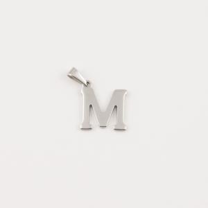 Steel Monogram "Μ" (2.5x1.8cm)